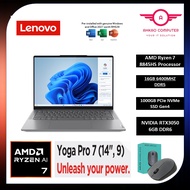 Lenovo Yoga Pro 7 14AHP9 83E30003MJ 14.5'' 3K Laptop Luna Grey ( Ryzen 7 8845HS, 16GB, 1TB SSD, RTX3