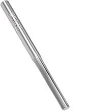 uxcell 3.5mm Chucking Reamer, Tungsten Carbide Lathe Machine Reamer H7 4 Straight Flutes, Round Shan