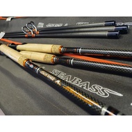 ✨มาใหม่✨  คันสปินนิ่ง อาบู การ์เซีย คันAbu Garcia SALTY STAGE SEABASS Line 10-20lb Lure 25-45g อัดสว