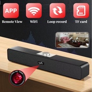 1080P Full HD WIFI Mini Portable Speaker Camera Motion Detection Home