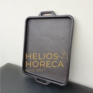 SKITCHEN Berlin Pan LARGE Cast Iron Grill Pan