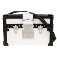 全新未使用 Louis Vuitton Petite Malle Exotic N92117 IC 白色鱷魚皮單肩包 LV 0612 [二手] LOUIS VUITTON