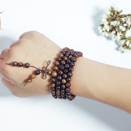 Manik feng shui gaharu-Agarwood Rosary 108 Beads – Size 6/7/8mm – Peace and Fortune – Meaningful Gif