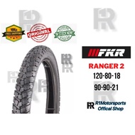 [FKR] RANGER 2 Tubetype Tyre Tayar 120/80-18 90/90-21