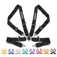 Car 4 Point Racing Safety Harness Camlock 3" Strap Seat Belt For Honda