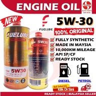S2U Original Fuelube 5W30 Engine Oil Fully Synthetic Perodua Honda Toyota Minyak Hitam Kereta 5W-30