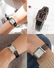 7款🔥 Casio皮錶帶手錶 復古方形石英表 vintage watch  生日禮物🎁情人節禮物
