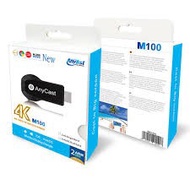 Anycast M100 4K HD Wifi Display TV Dongle Wireless MULTIMEDIA PORT Dongle Anycast