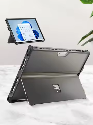 Protective Rugged Cover Case for Microsoft Surface Pro 7 Plus/Pro 7 Rugged Cover Case Compatible W/T