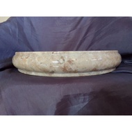 Marble bonsai pot D25