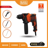 BLACK + DECKER BEH550 550W Hammer Drill
