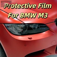 Car Headlights Taillights Protective Film For BMW M3 E90 E92 E93 2007-2013 GTS CRT Front Anti Scratc