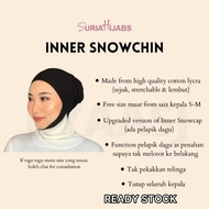 (READY) Inner Snowchin Irma Hasmie Suriahijabs Inner Snowcap Dagu Cotton Sejuk Anak Tudung Serkup Mu