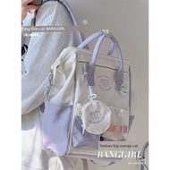 cat carrier bag carrier kucing cat carrier Chic Female Junior High School College Student Canvas Com