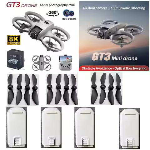 GT3 Drone Blades 3.7V 1800MAH Battery For GT3 MINI Drone GT3 Drone Battery Blades GT3 Dron Battery P