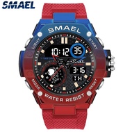 SMAEL Sports Multifunctional  Watch Men's Waterproof Watches Fashion Brand Digital Clock Stopwatch Military Army Quartz Original Wristwatches