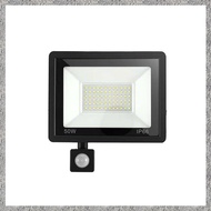 (DGHV) 50W Security Lights Outdoor Motion Sensor PIR Flood Light for Garden IP66 Waterproof White 60