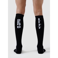 Hustlers Only Deadlift Socks - Black