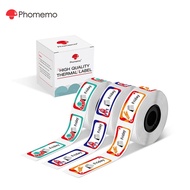 Phomemo Color Pattern Label Sticker For D30/D30S/Q30/Q30S/Q31 Printer,3Rolls Pack