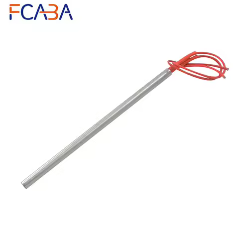 FCABA 9x180mm/9x200mm/9x220mm Stainless Steel Industrial Heating Element AC 110V 220V 380V Cartridge
