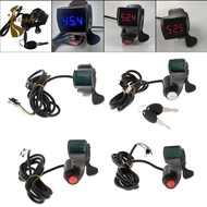 [kokiya] 12V-99V Electric Bike LED Digital Voltage Display Switch Power for Electric Bicycle Scooter