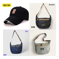 MEN'S SLING BAG WITH FREE HAT - UNISEX SLING BAG WITH FREE HAT