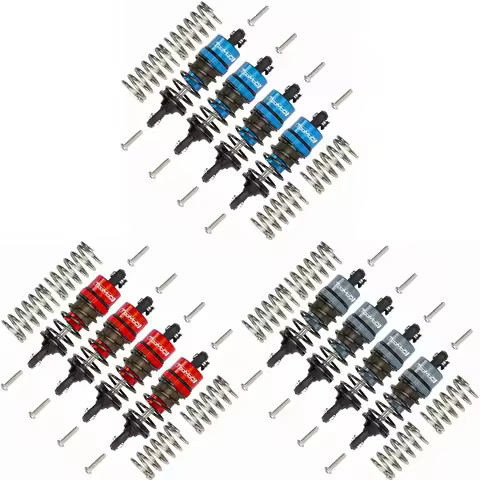 1/10 55MM RC Oil Filled Shock Absorbers Kit for Tamiya TT-01 TT-02 WR-02 M05 M06 TA05 1:10 On Road C