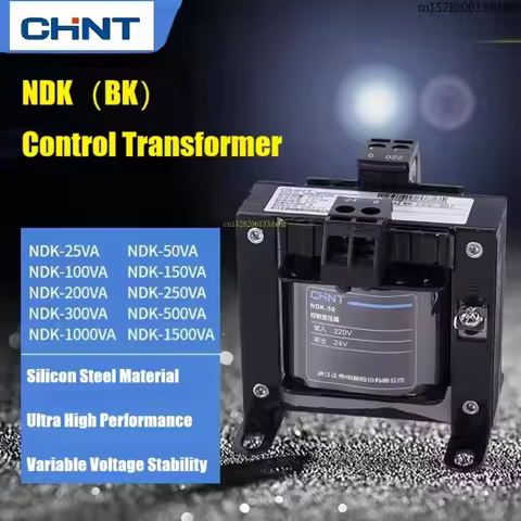 CHINT Control Transformer BK NDK-25VA 50VA 100VA 150VA 200VA 250VA 300VA 400VA 500VA 700VA 1000VA 38