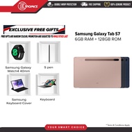 [READY STOCK] Samsung Galaxy Tab S7 (Wifi Only) Original Tablet (6GB RAM + 128GB ROM) 1 Year Warranty By Samsung Malaysi