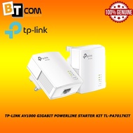 TP-LINK AV1000 Gigabit Powerline Starter Kit TL-PA7017KIT Powerline Adapter