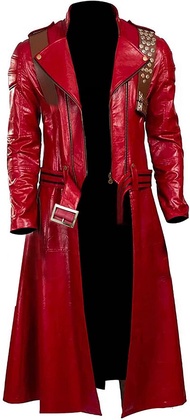 DreamTraderzz DMC Devil May Cry 5 Dante Cosplay Costume Red Coat