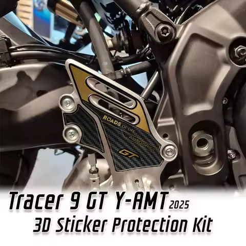 For Tracer 9 GT Y-AMT 2025 Stickers Tracer 9 GT Y AMT Accessories Motorcycle Heel Waterproof Scratch