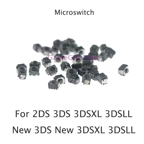 200pcs LR Button Microswitch For 2DS 3DS 3DSXL 3DSLL New 3DS New 3DSXL 3DSLL Console Repair Replacem