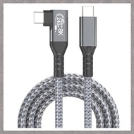 [M G L O] USB 4 Cable 90° 40Gbps USB4 Type C Data Cable Fast Charging PD 240W, 8K Video Transfer 1.5