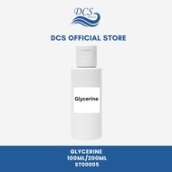 DCS Glycerine 100ml/200ml Raw Materials | DIY Skincare, Soap, Lotion & Cosmetics