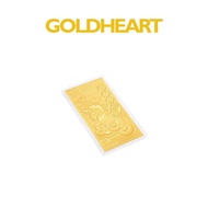 Goldheart 999 Gold 1G Fortune Gallop Gold Bar