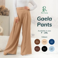 Rasa Sayang Gaela Pallazo High Waist Pants / Palazzo Wide Leg Pants / Modern Premium Palazzo Pants [