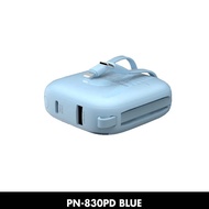 （3C Certified) Pineng PN-830PD Smallest Mini Portable PD22.5W 10000mAh Powerbank LED Display Fast Ch
