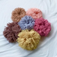 NC SCRUNCHIE JUMBO HIJAB BUN Hair Tie Scrunchie Tile Jumbo Size Hijab Hair Tie/