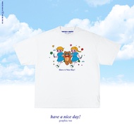 Have A Nice DAY Graphic Tee - Meciku Hibiniu