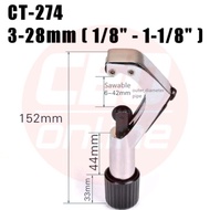 CEO 🇲🇾 Pipe Cutter Copper Aluminum Alloy Tube Cutter 3-28mm Pipe Tubing Cutter Copper Pipe Aircond P