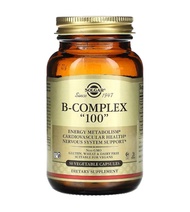 Solgar B-Complex "100" 100 Vegetable Capsules