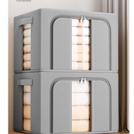 Storage Box Home Wardrobe Organizer Box Stackable Storage Box High Capacity Storage Storage Tools