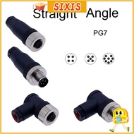 SIXIS M12 Sensor Connector, Male Female Socket 4 5 8 Pin M12 Aviation Plug, M12 Sensor Cable Connect