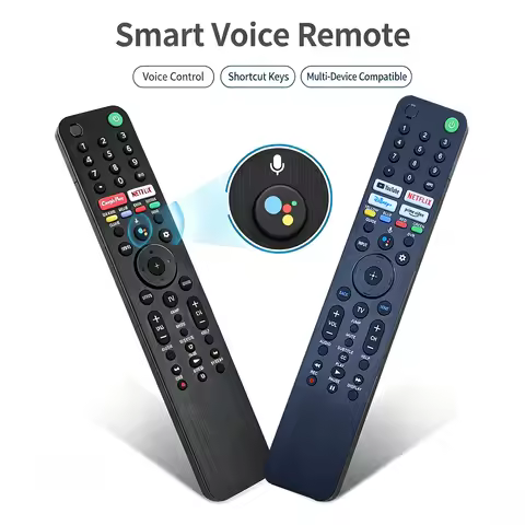 Voice RMF-TX500U RMF-TX520U Remote Control for Sony TV Remote Replacement, for All Sony Bravia TV Vo