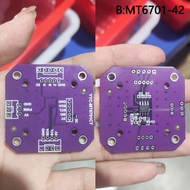 Magnetic Encoder MT6701 Magnetic Induction Angle Measurement Sensor Module 14bit High Precision Can