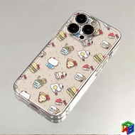 Hello Kitty Sandwich for Apple 16pro/15Promax phone case iPhone12/13/Pro 11Promax 7/8p Xr Xsmax soft