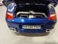 1/18 Norey Porsche 911 Turbo 藍色模型車
