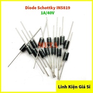 [Bag of 10] 1N5819 - Schottky Diode IN5819 1A/40V DO-41 Pin - Fast Diode 5819