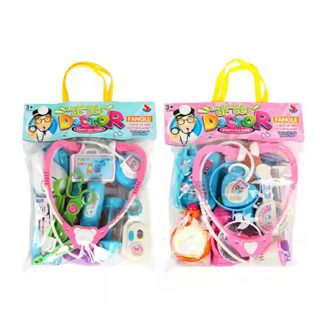 Children's Doctor Kit Kits for Kids Girls Child's Doctors Outfit Injection Toys Pretend Play